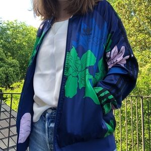 ADIDAS Floral Bomber Jacket